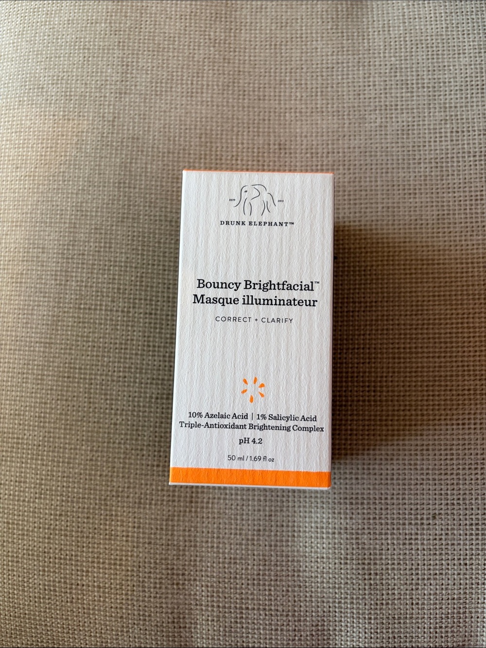 Drunk Elephant Bouncy Brightfacial Masque  with Azelaic and Salicylic Acid